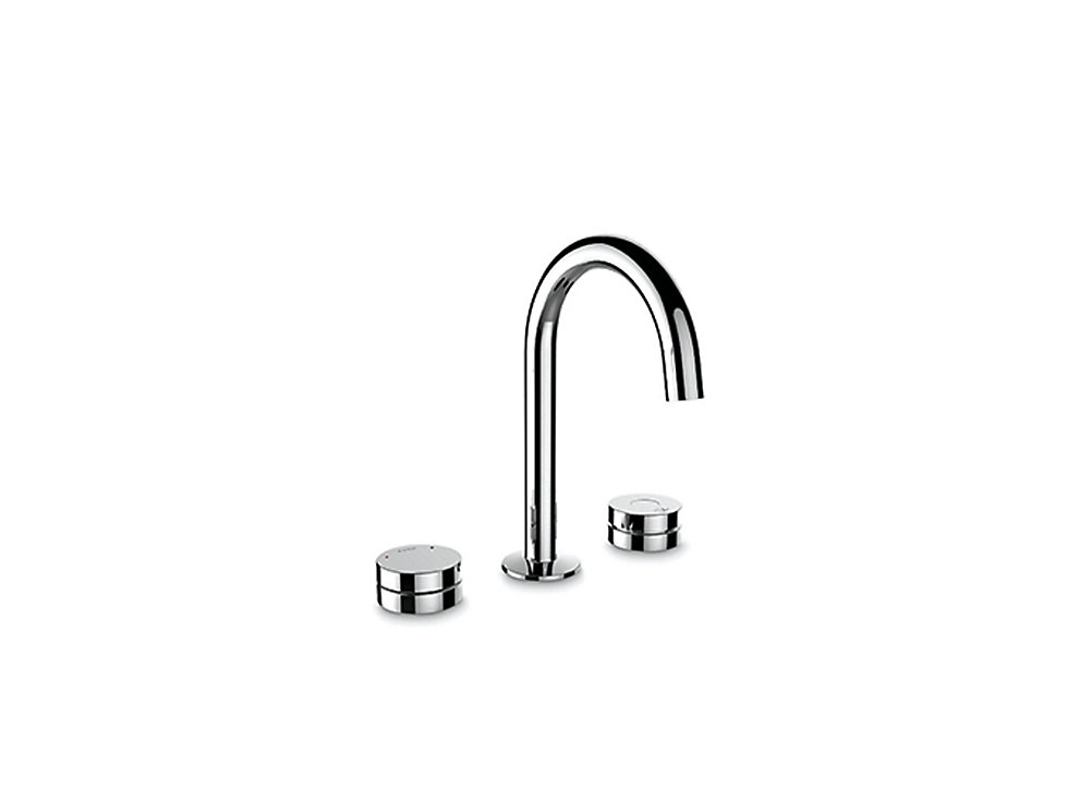 Kohler - Components  Widespread Touchless Lavatory Faucet In Polished Chrome